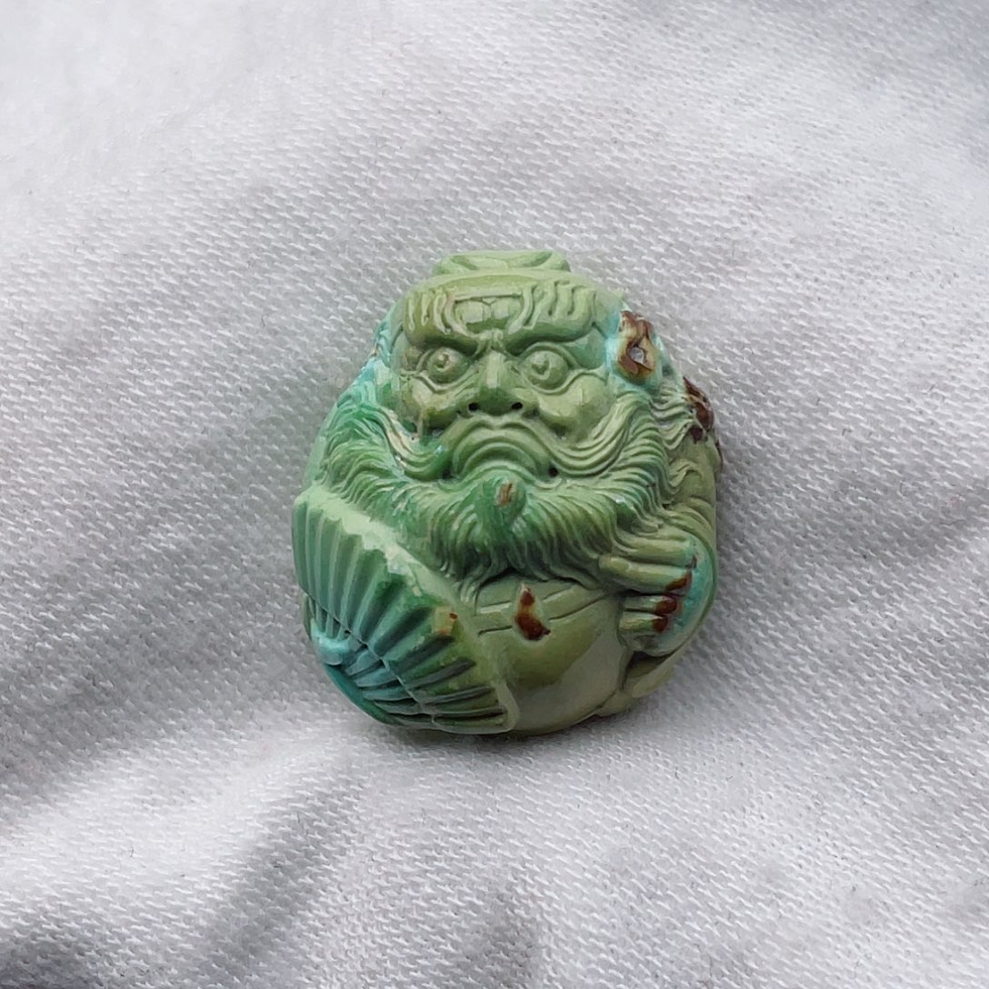 绿松石未镶嵌颈饰