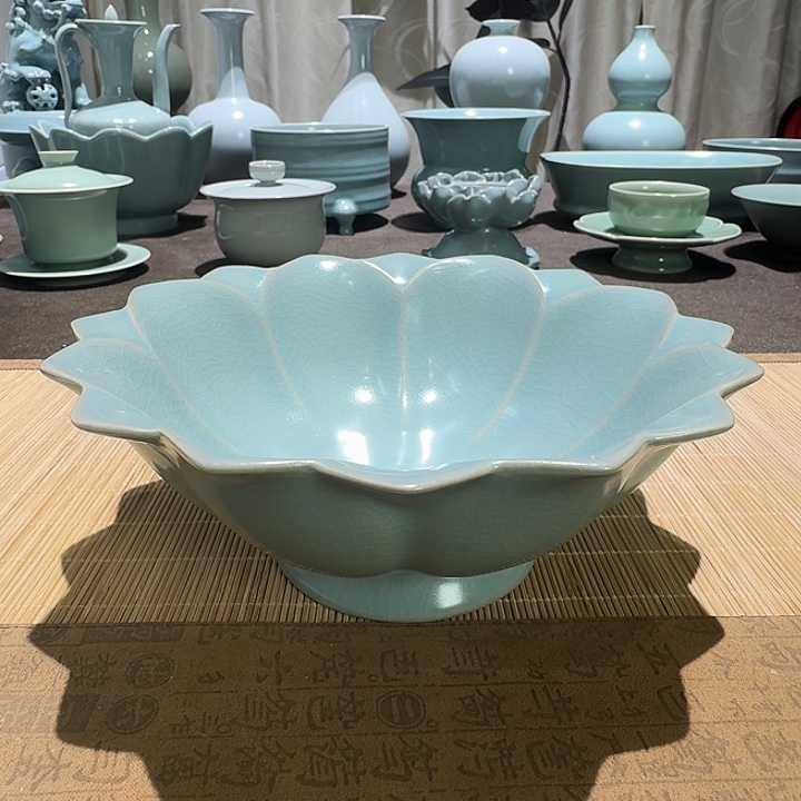 其他陶全手工，莲花碗