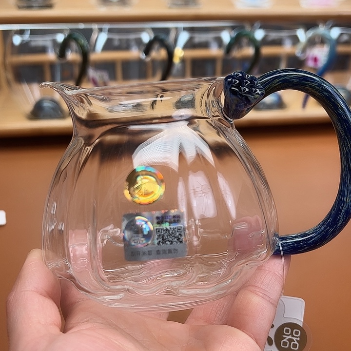 默***闻高硼硅玻璃手柄款莲君