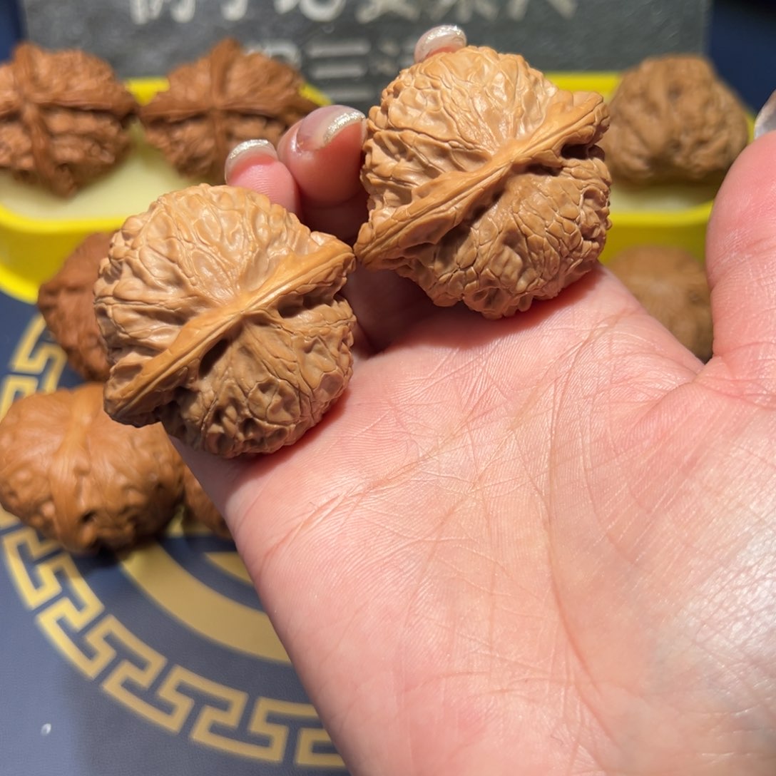 文玩核桃把件宫灯45