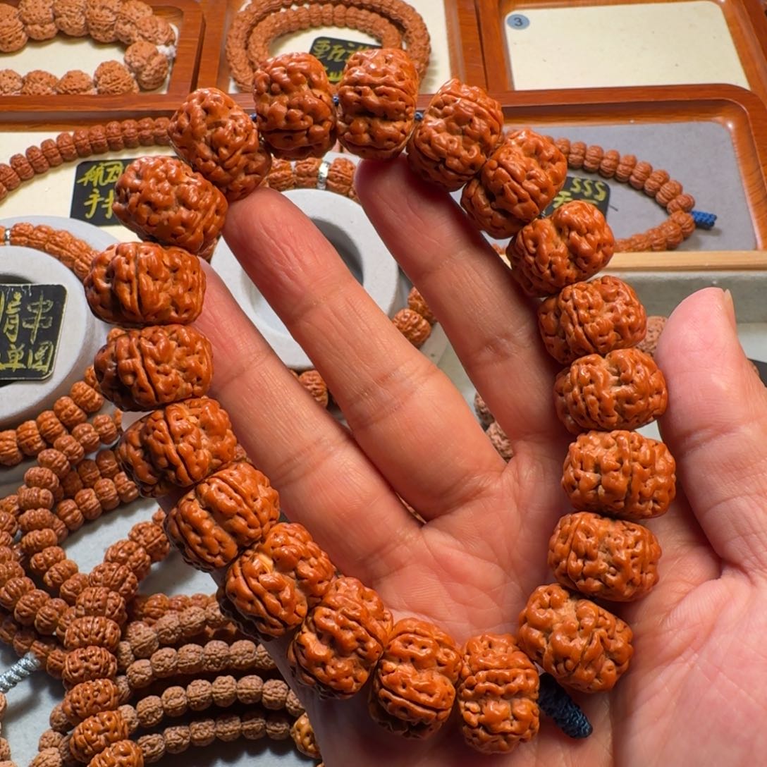 金刚菩提手串肖*方墩大手持