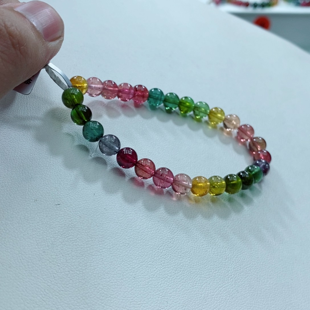 碧玺手链未镶嵌碧玺