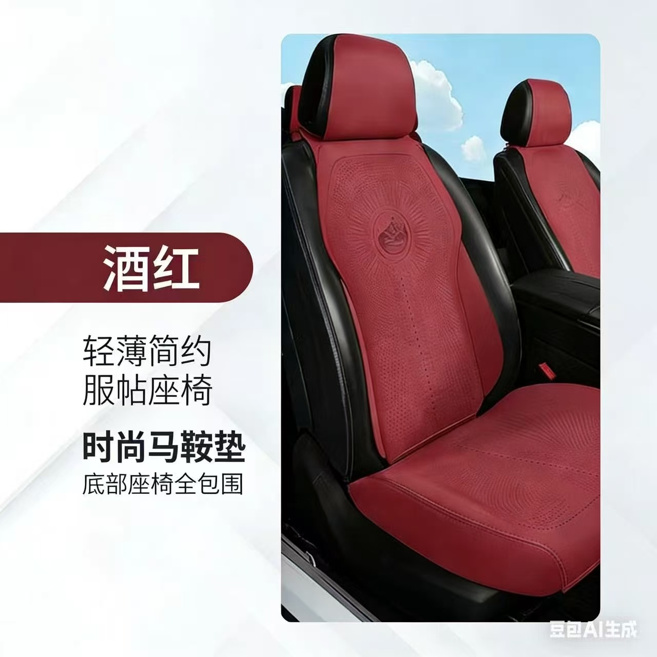 【适用于路虎】欧缔兰翻毛皮汽车专用四季汽车坐垫座垫四季透气通风