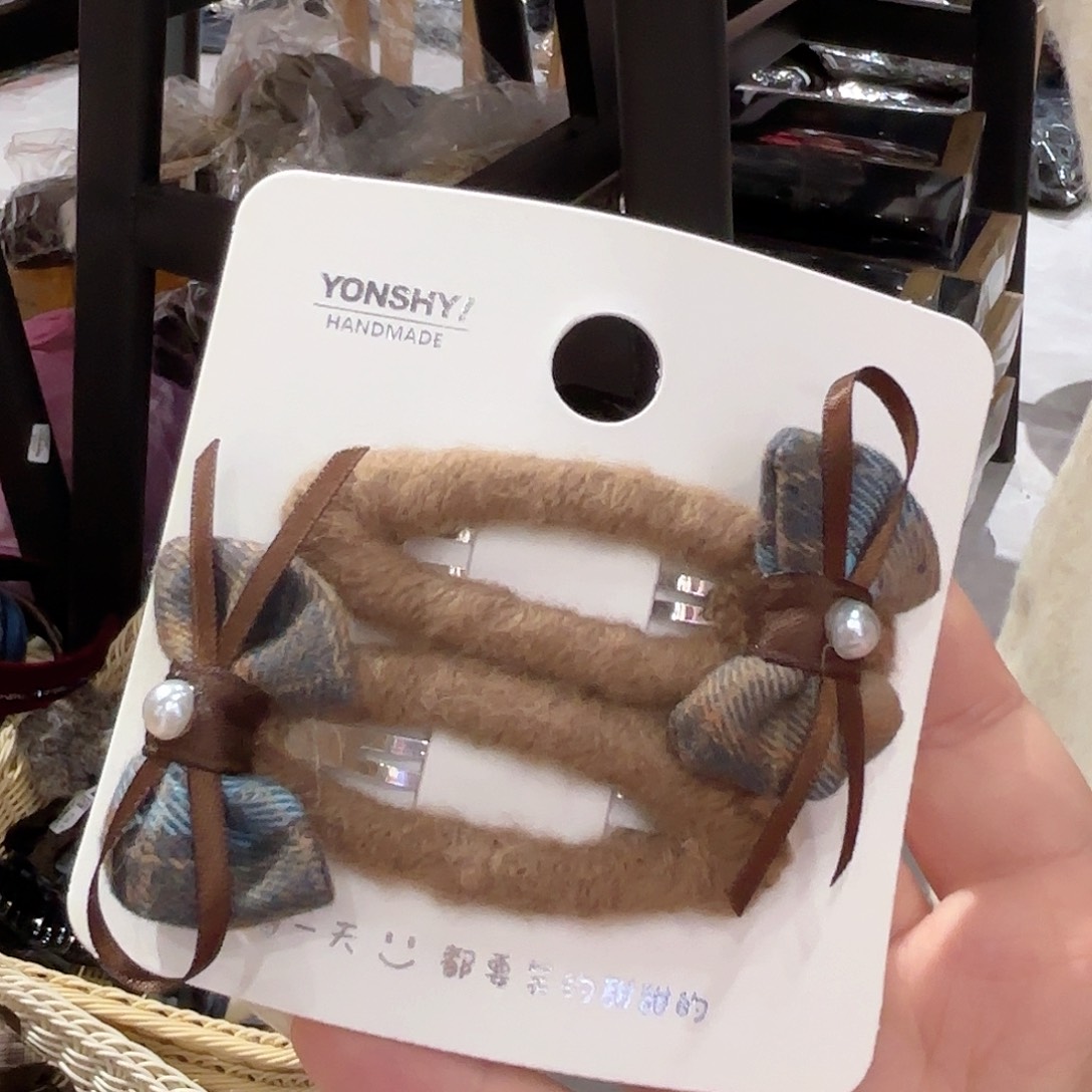 布艺铁合金发饰发夹