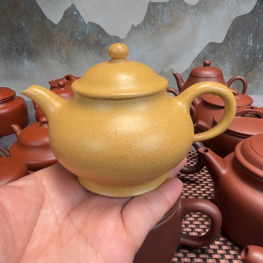 紫砂茶壶听**风宜兴紫砂