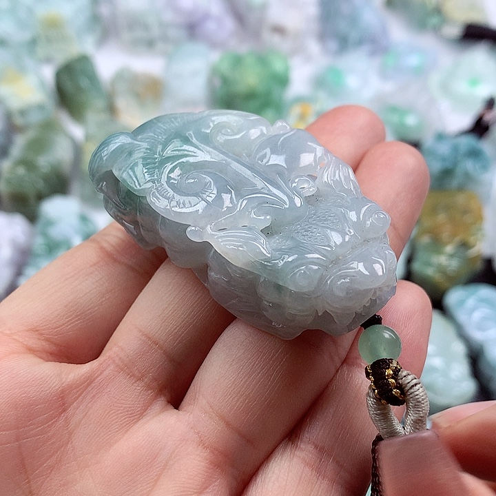 翡翠吊坠(不含链)未镶嵌