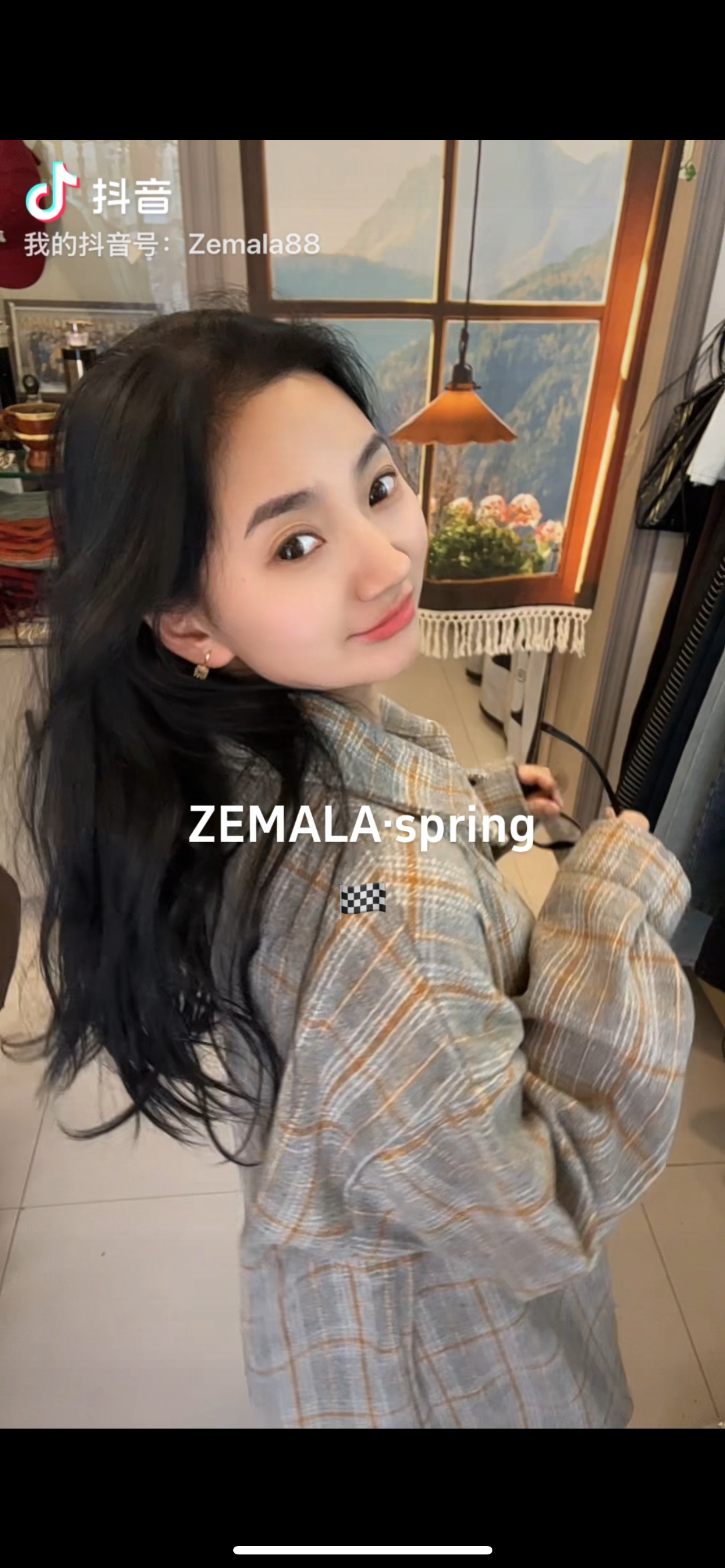 ZEMALA·新款大版型格子衬衫