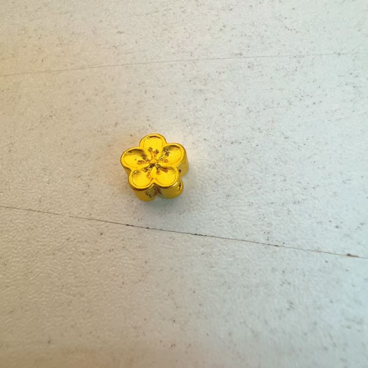 足金999桃花配件