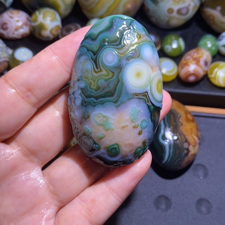 未镶嵌玛瑙/玉髓珠宝半成品金***蛙