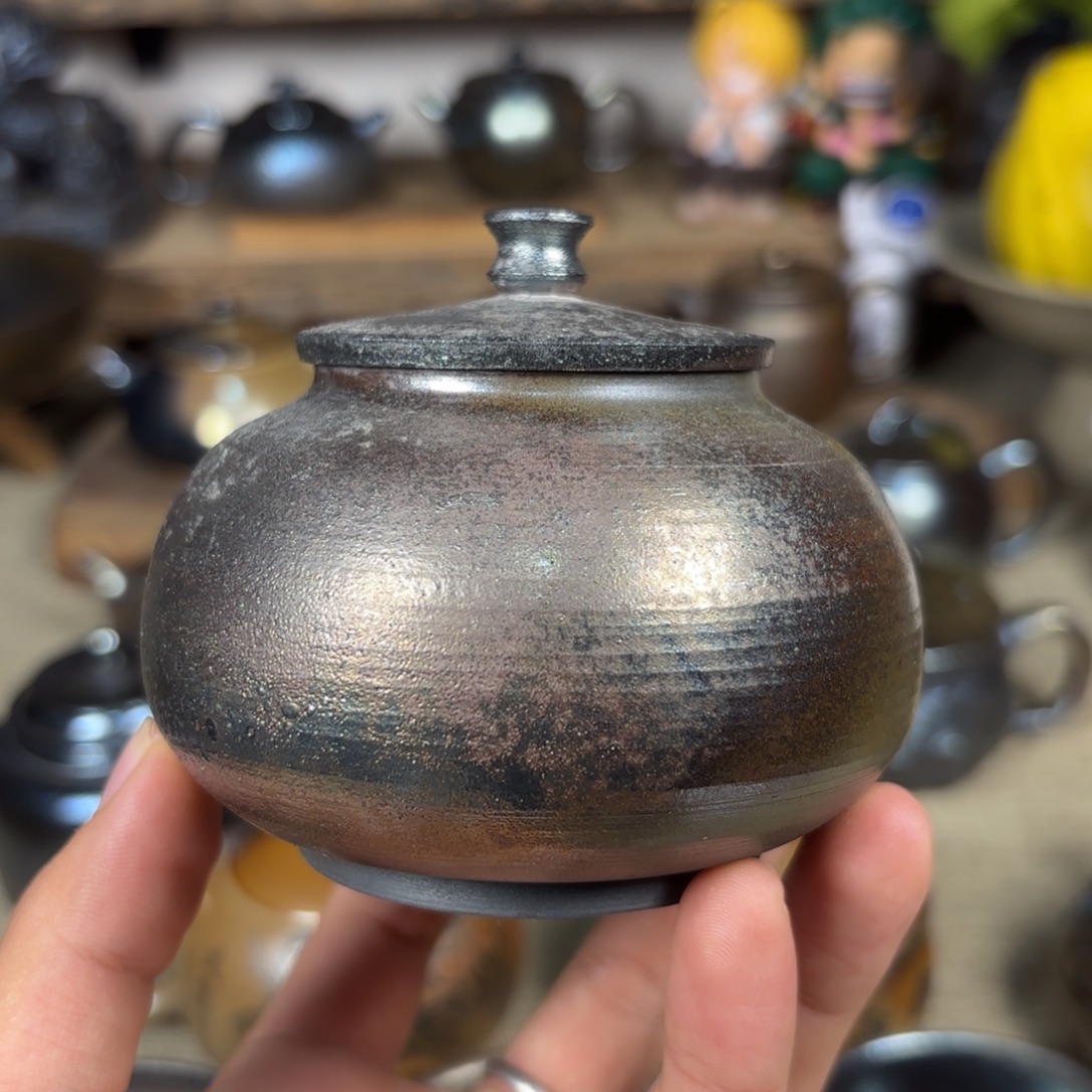 建水紫陶三木柴烧