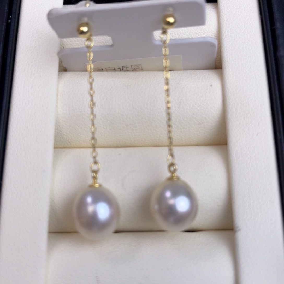 未镶嵌海水珍珠耳饰