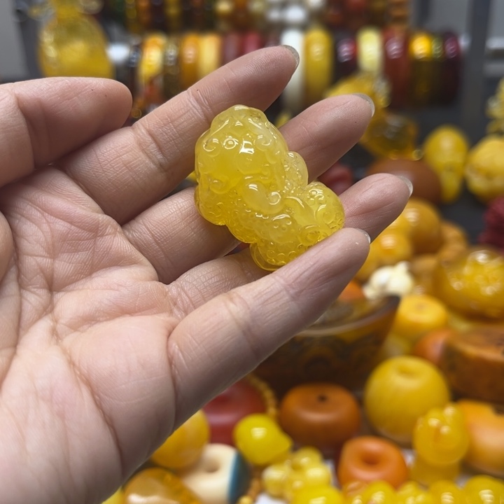 树脂非金属非金属吊坠微瑕处理