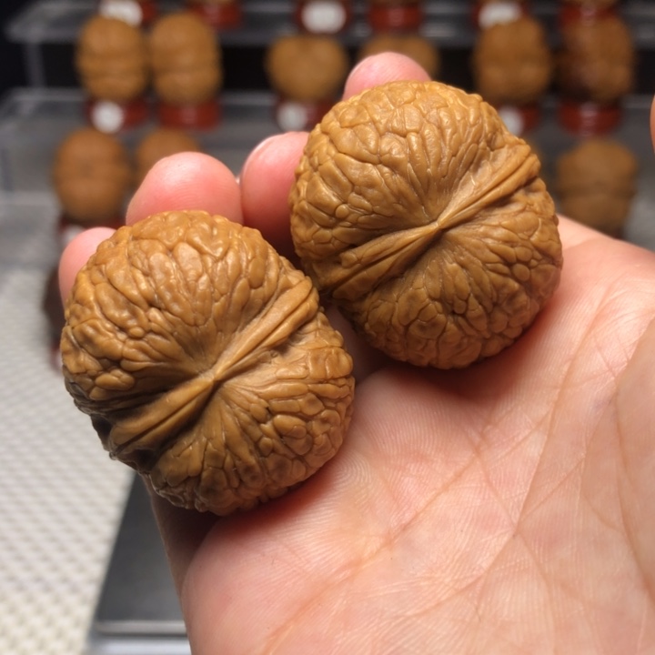 文玩核桃把件20状元红元宝