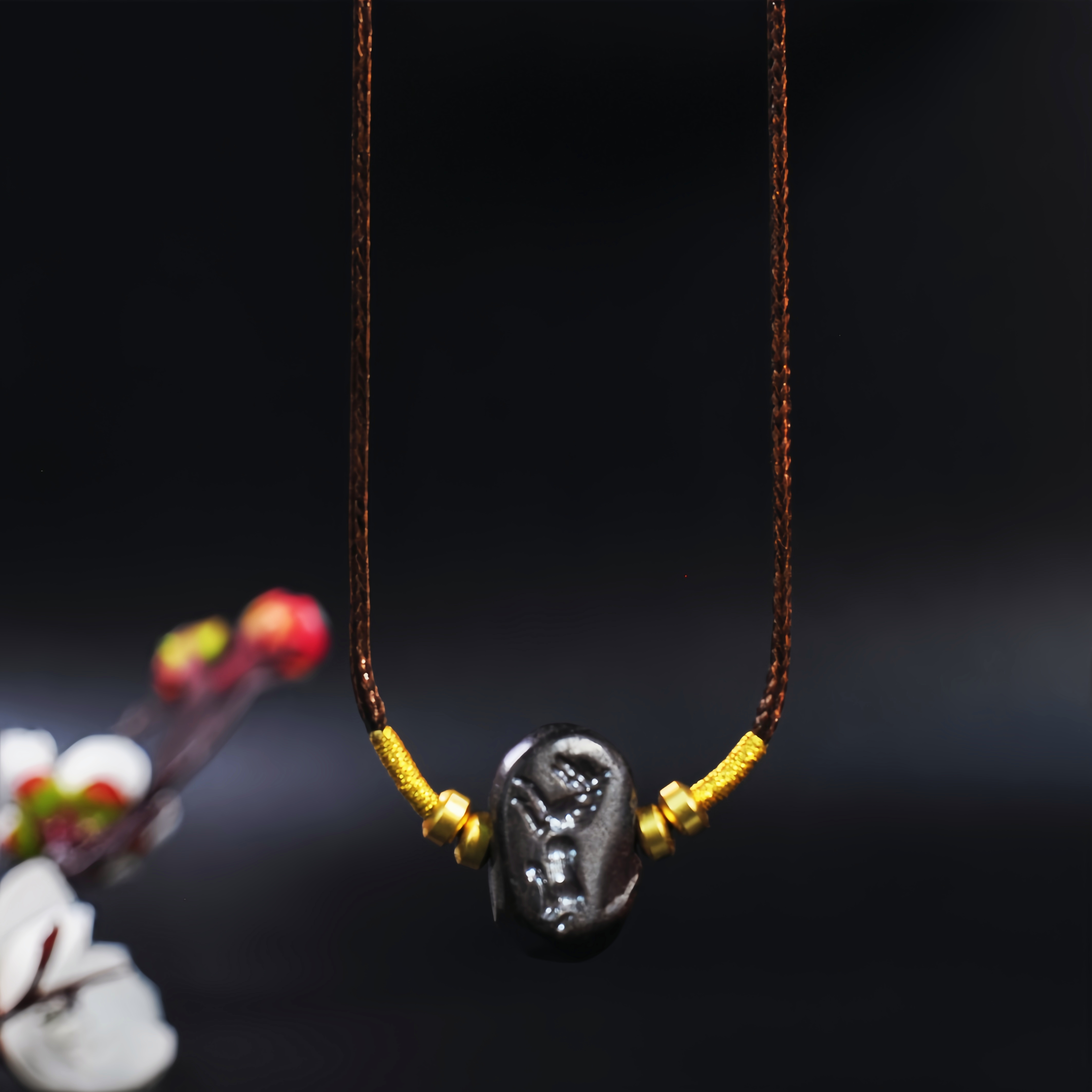 非金属布艺吊坠 【龙老板】SKY铁手工设计编织项链A0610010