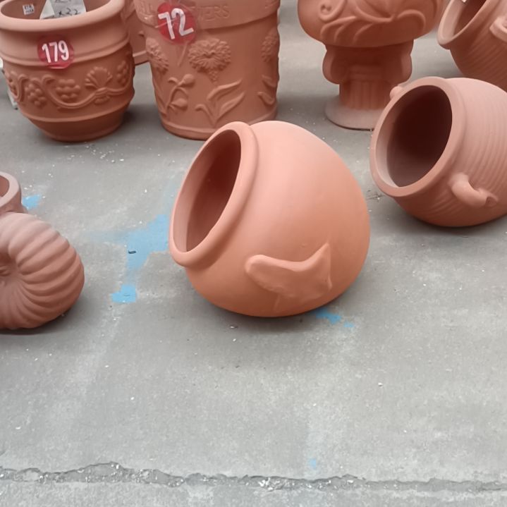 红陶快**福红陶透气吸水性花盆