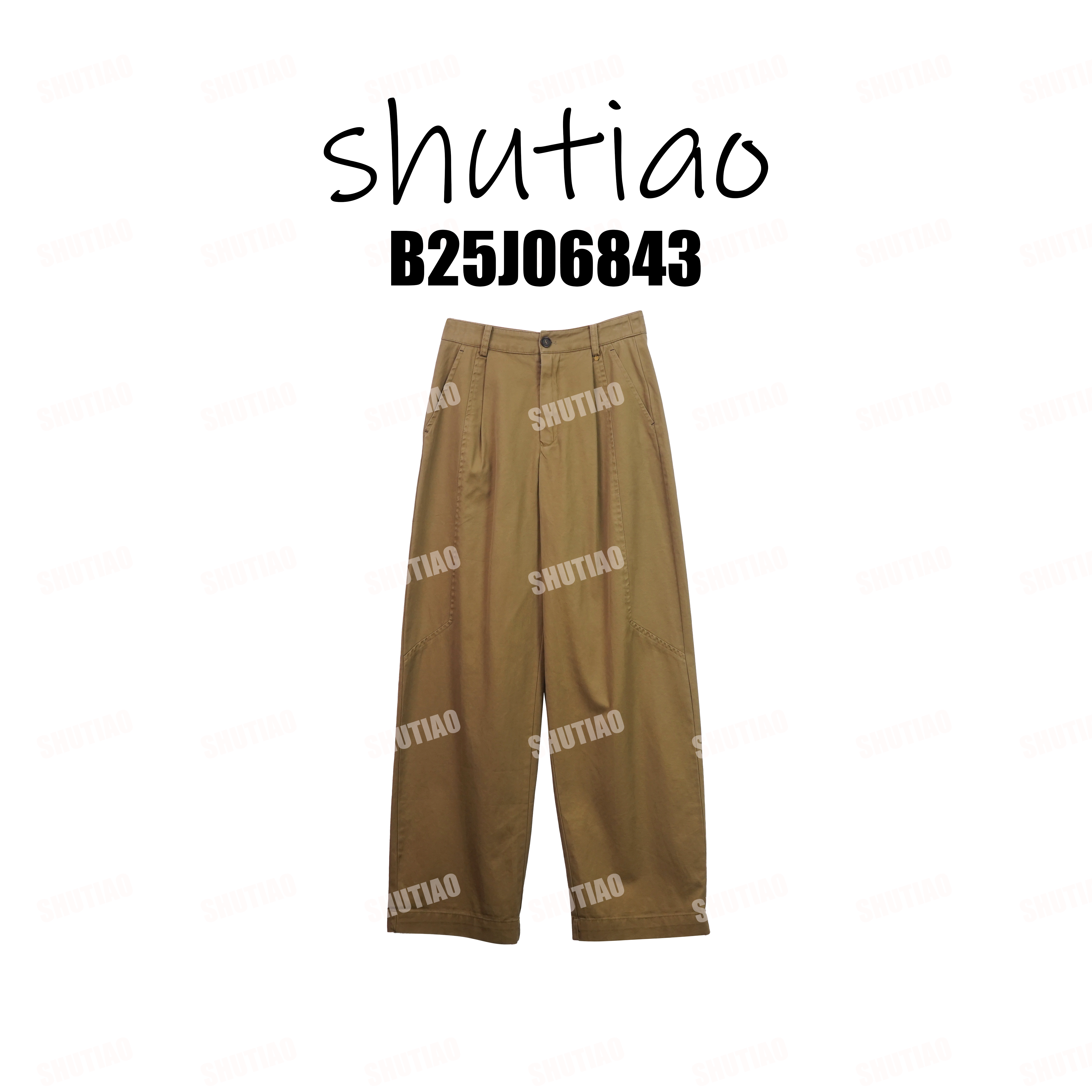 【SHUTIAO】2025秋冬：新款小众设计款裤子B25J06843