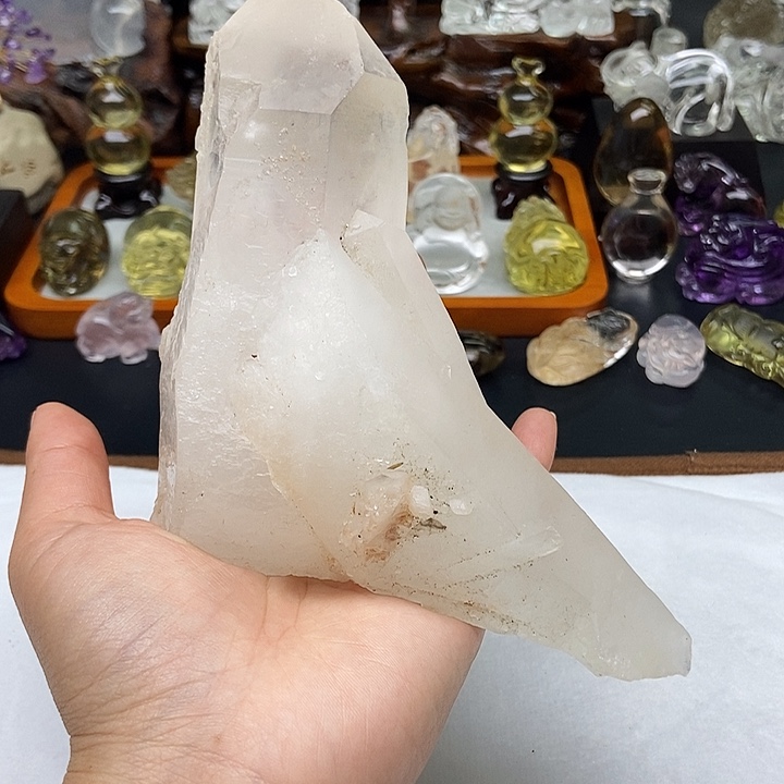 亲***人水晶大型摆件（非配饰）未镶嵌