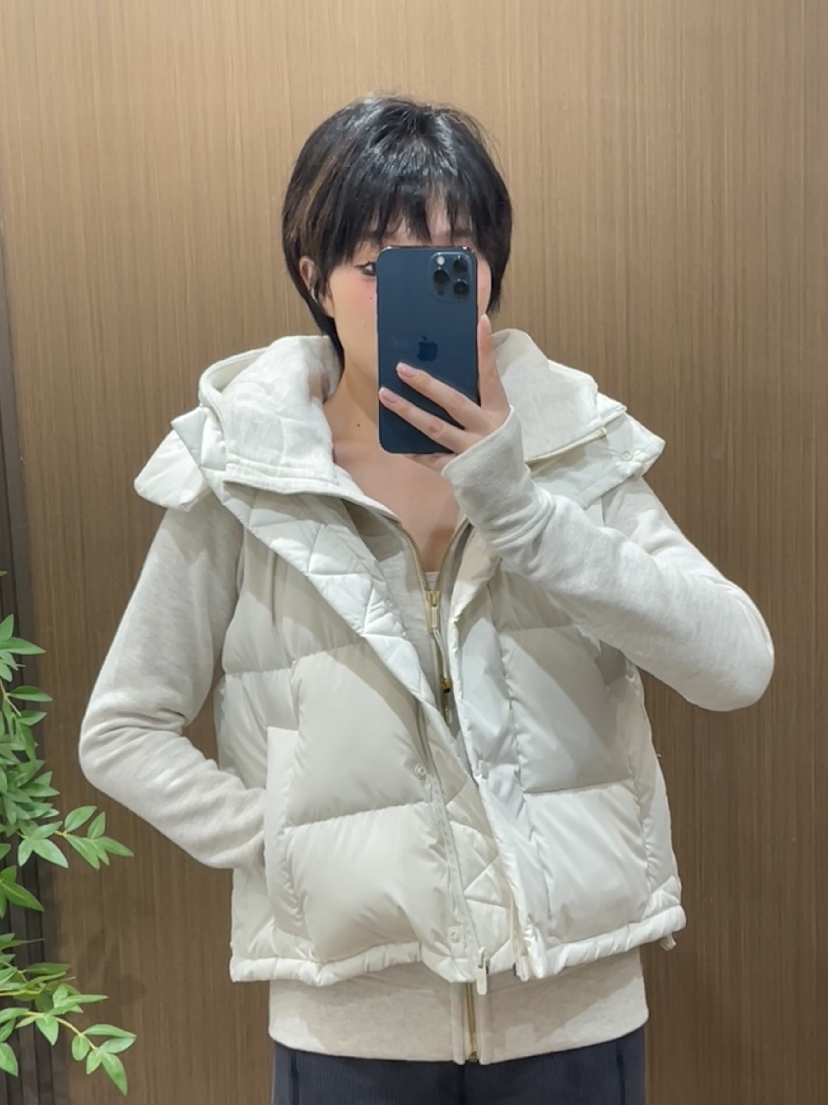 小章鱼四格泡芙马甲休闲百搭 9