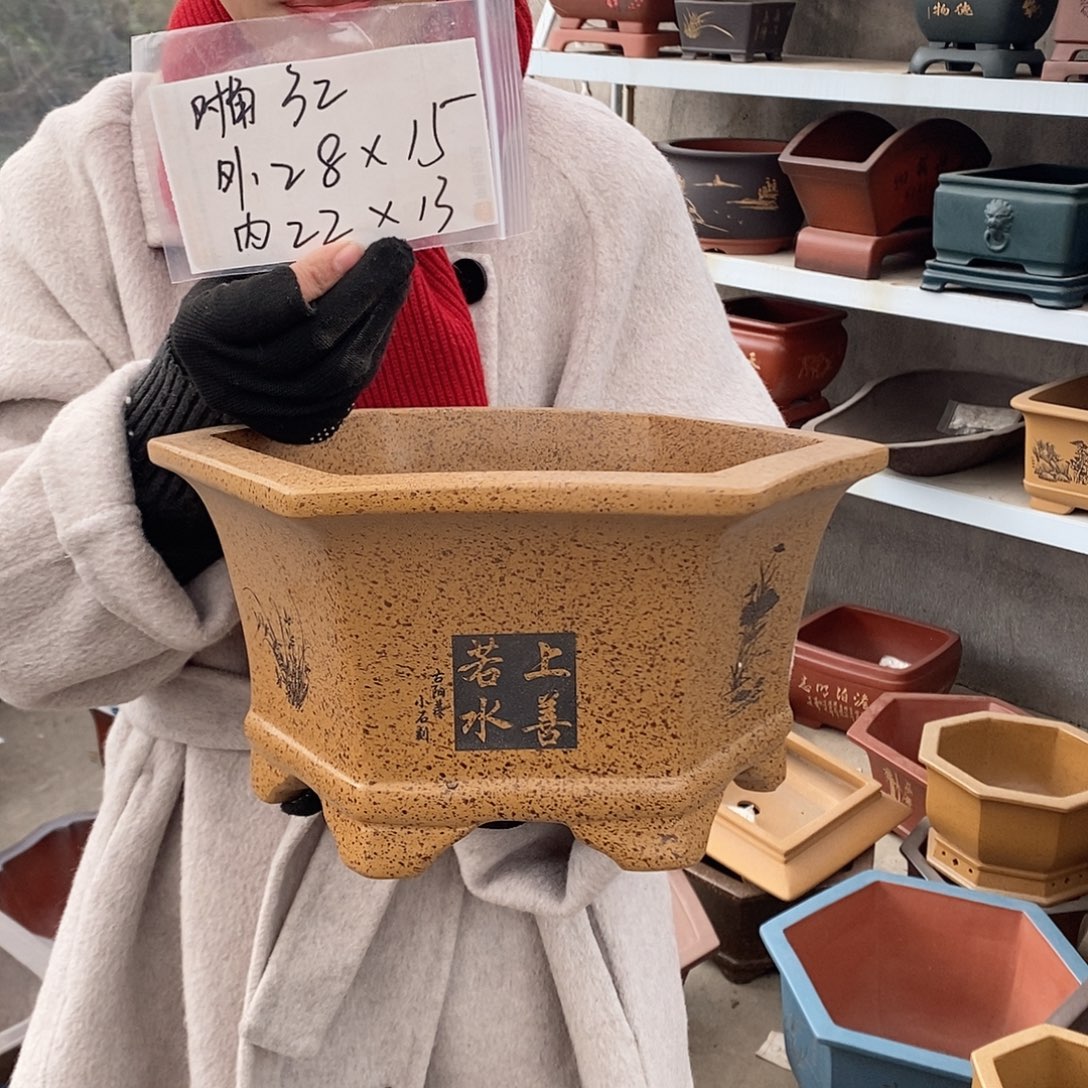 花盆紫砂紫砂花盆