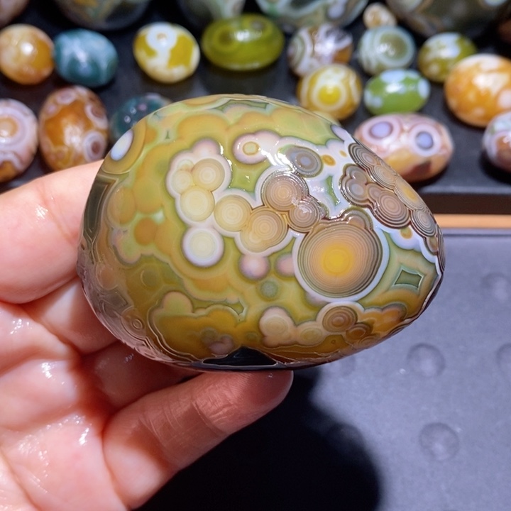 未镶嵌玛瑙/玉髓珠宝半成品6