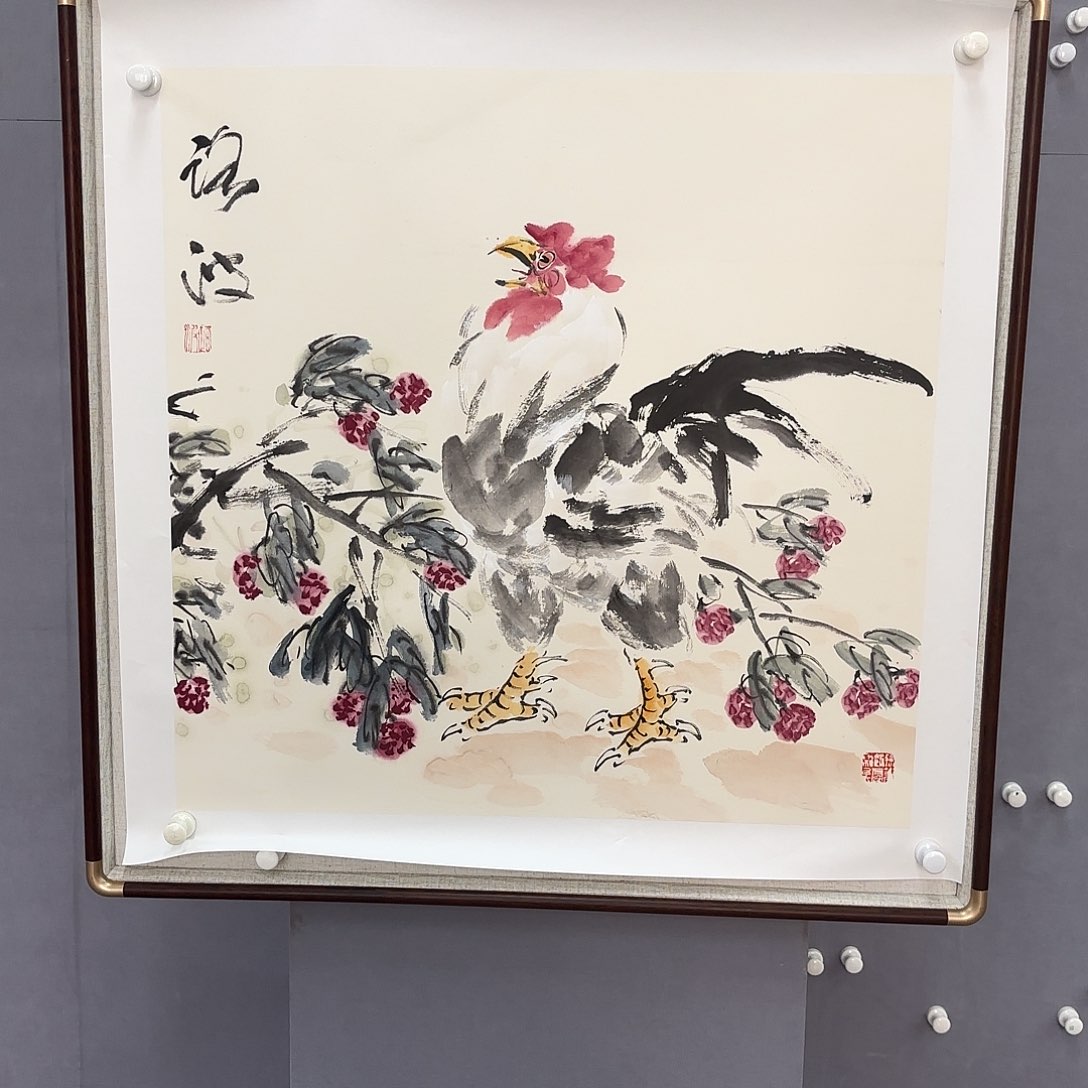 国画艺术家亲笔手绘原创