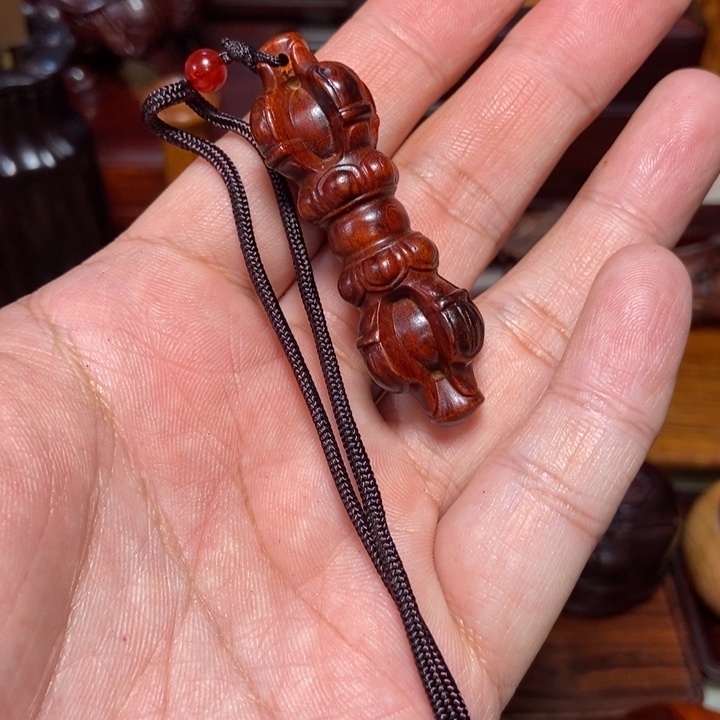 檀香紫檀（小叶紫檀）降魔杵