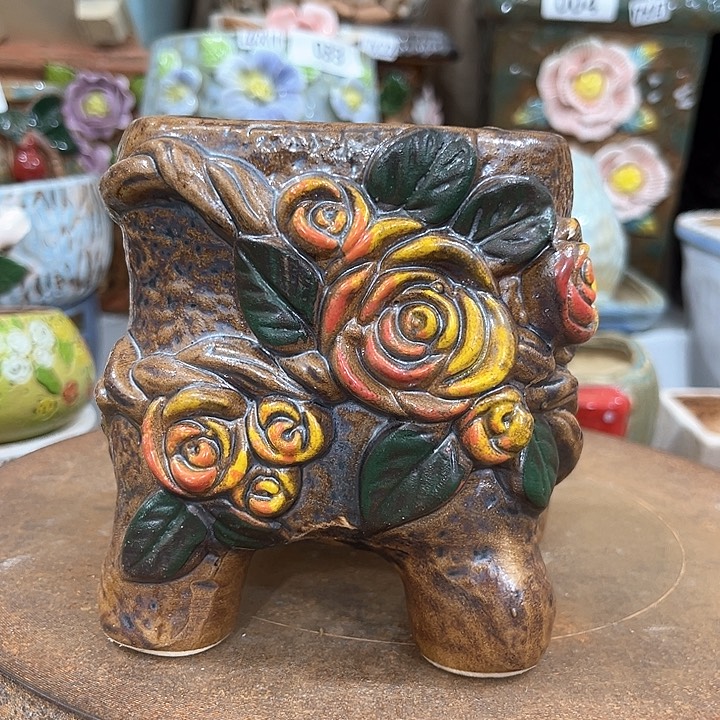 红陶粗陶多肉花盆