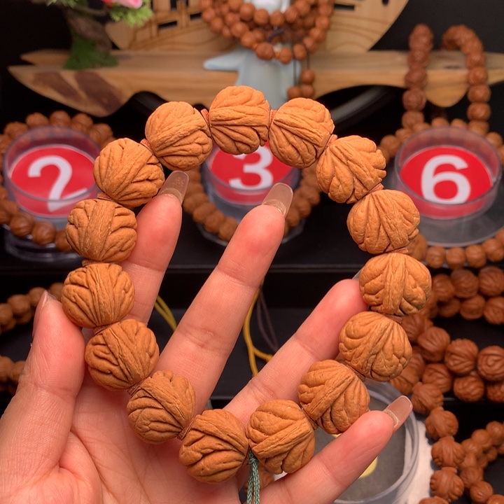 桃核吊坠2.0霸王龙手串