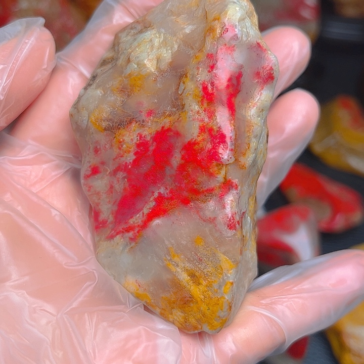 昌化石昌化鸡血石精品挂件