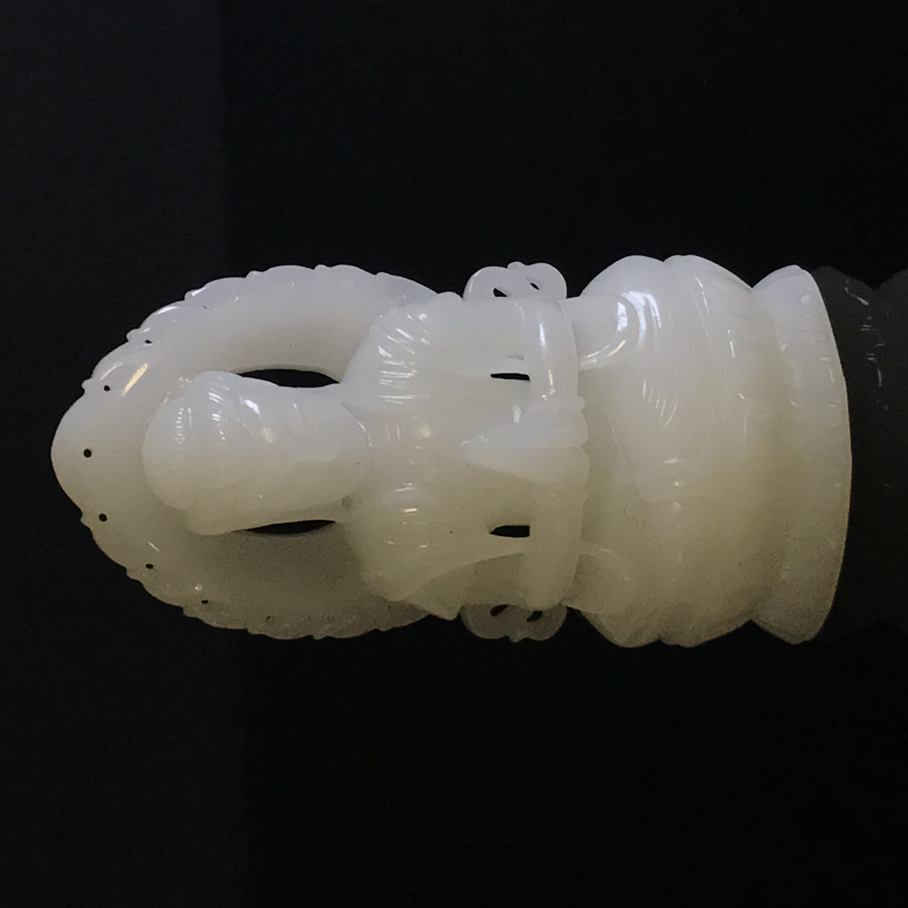 20世纪和田玉佛像/HY545323/金玉良缘/槐荫山房