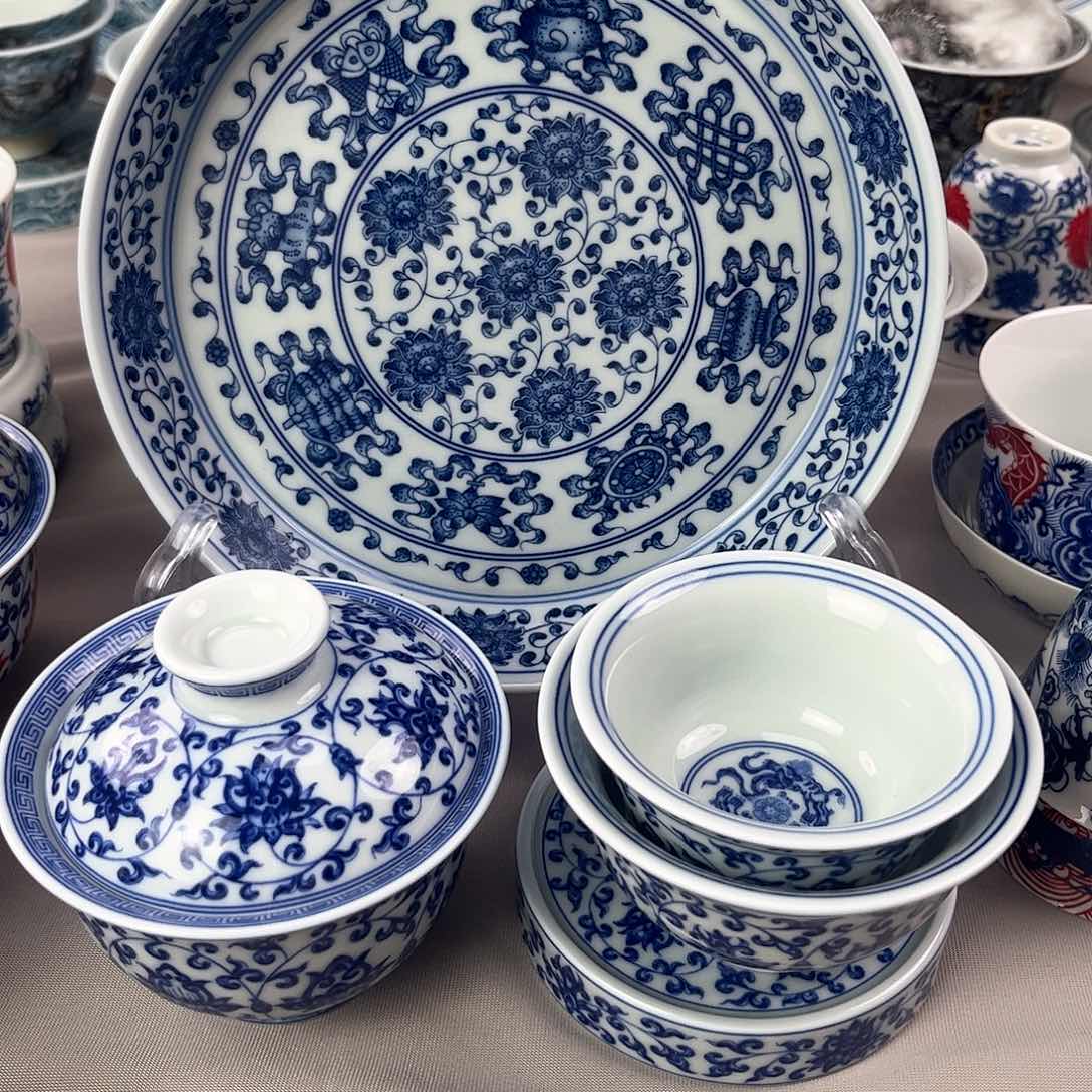 焚**鹤景德镇陶瓷艺术品
