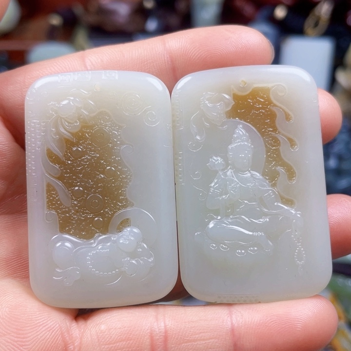 和田玉挂件未镶嵌