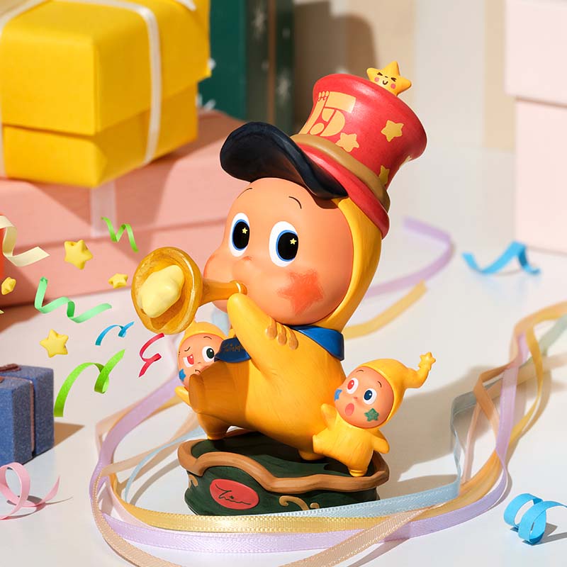 POP MART/泡泡玛特庆祝这一刻十五周年系列手办盲盒