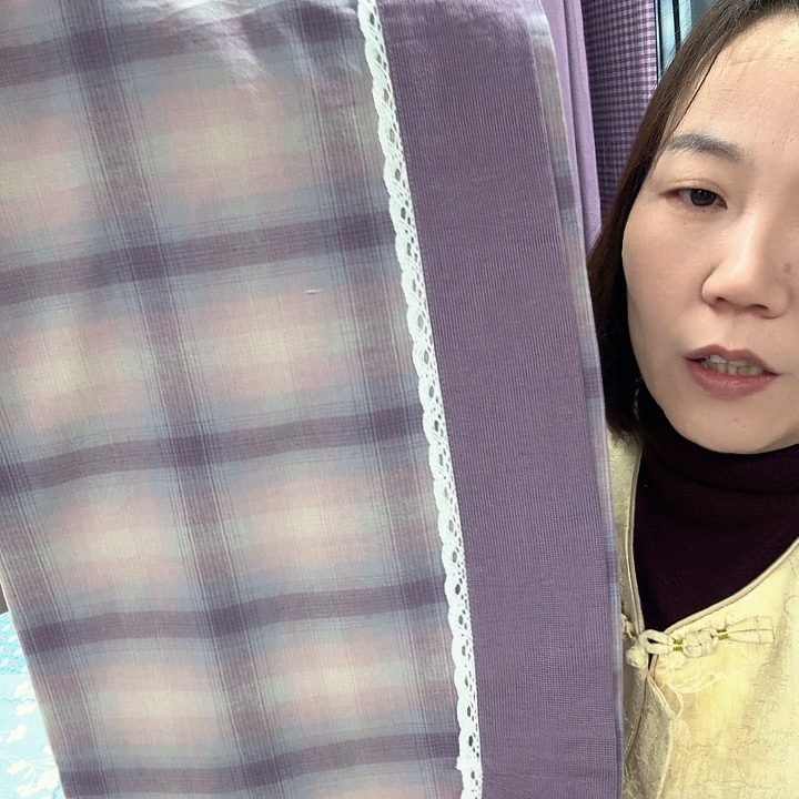 棉棉梦幻紫净床单