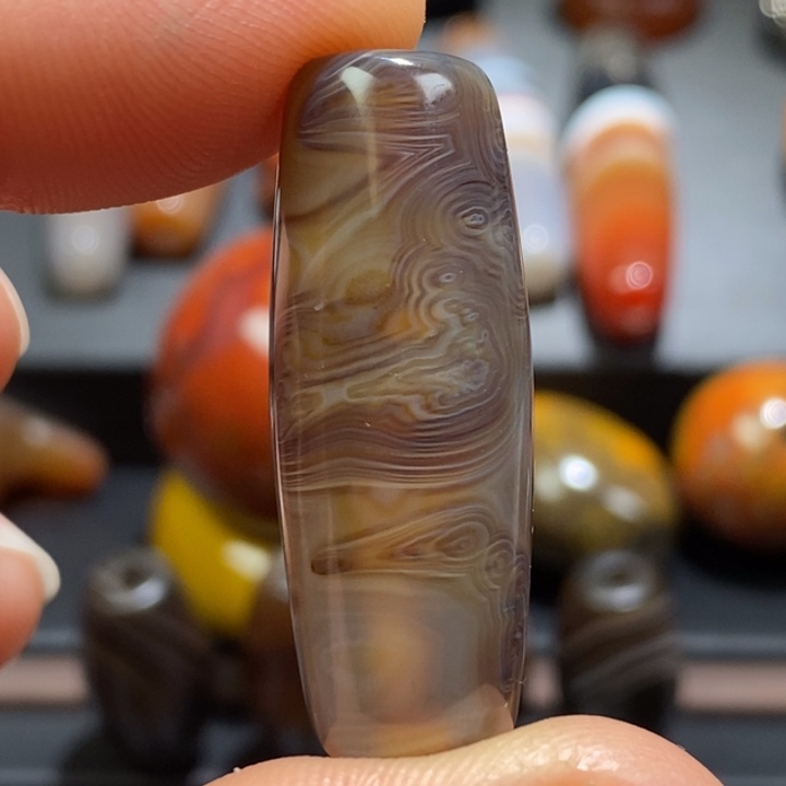 玛瑙/玉髓未镶嵌挂件