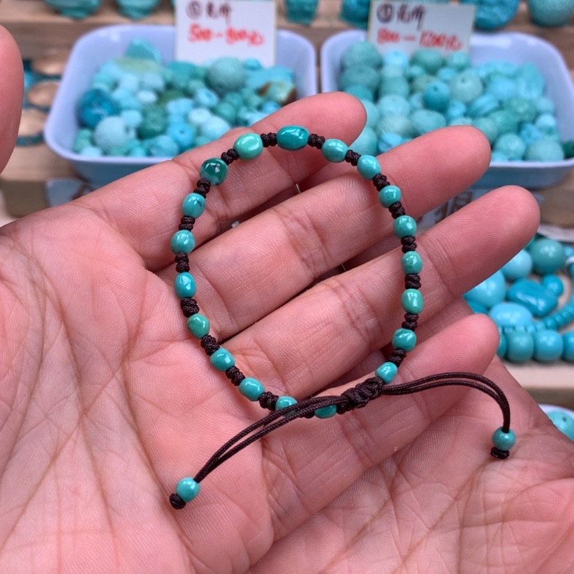 【闪购商品】绿松石随行手串未镶嵌?*。