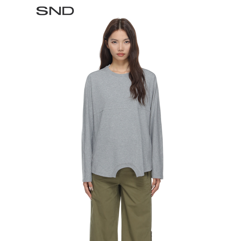 【UN MUTE 设计师品牌】SND AW25 解构箱型T恤