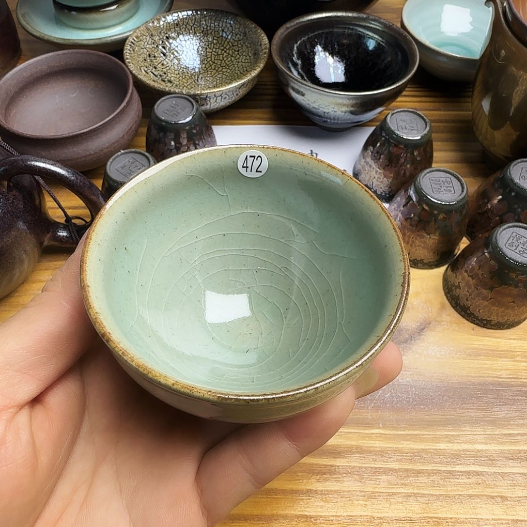 茶盏建窑建盏茶器472