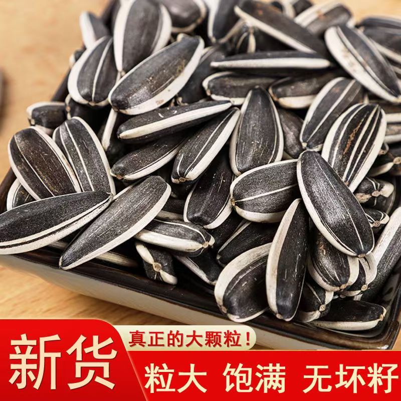 熟瓜子葵花籽优质饱满颗粒原味葵花籽新鲜生瓜子炒货