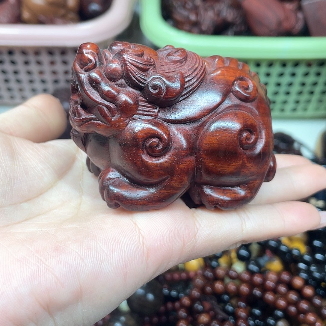 维腊木（绿檀）无事牌