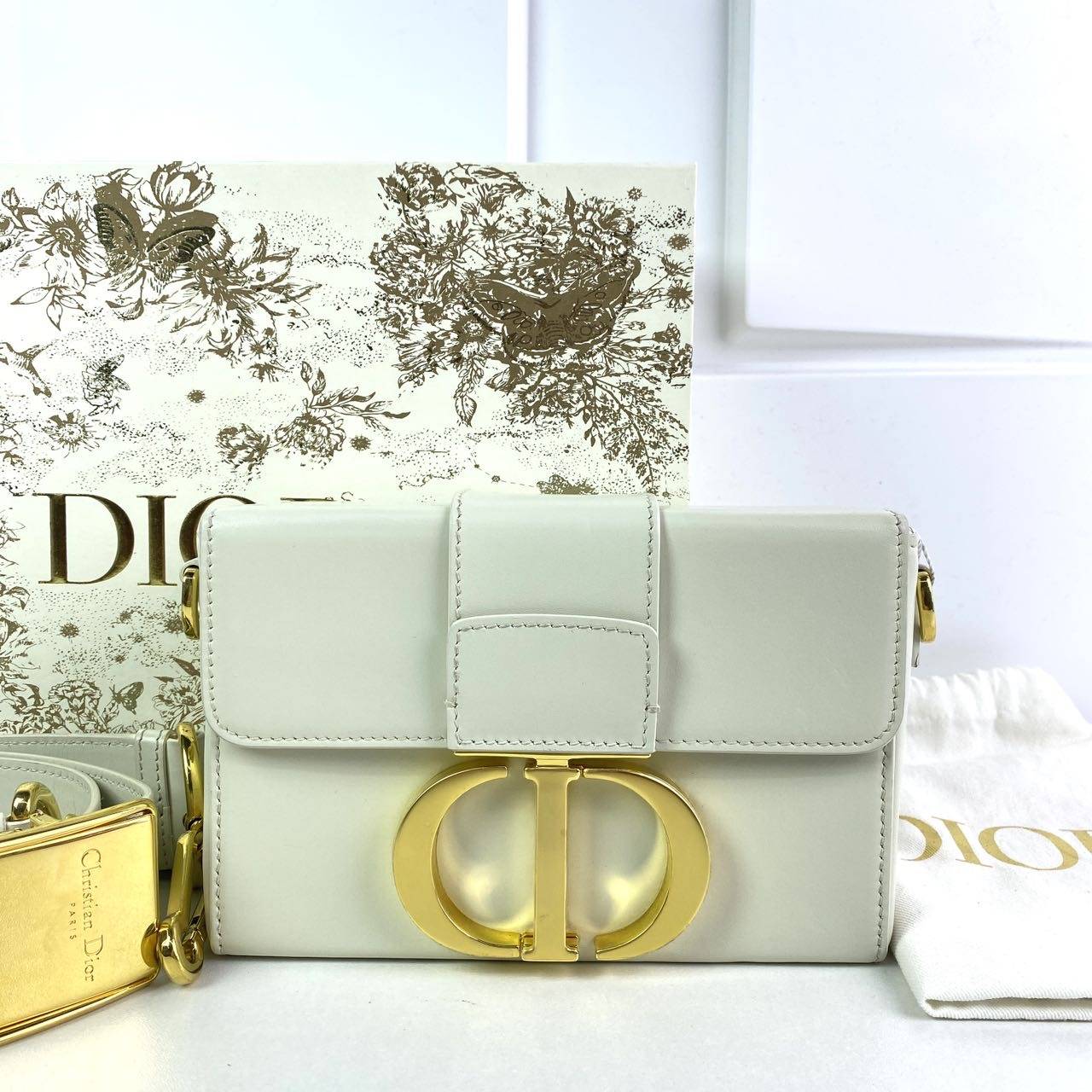 95新 DIOR/迪奥 玺越奢品 迪奥白色蒙田盒子 THYX1745