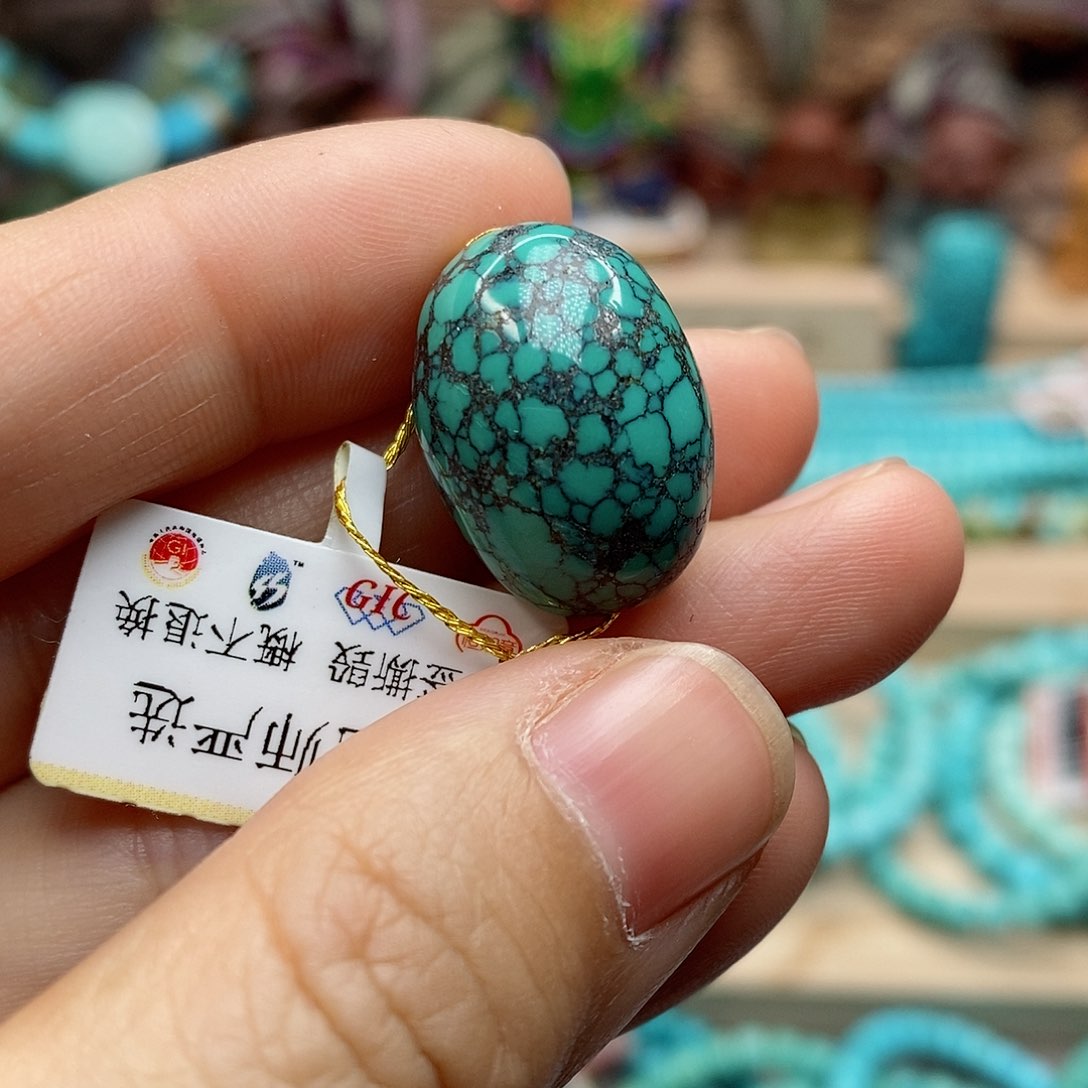 绿松石珠宝奇石未镶嵌