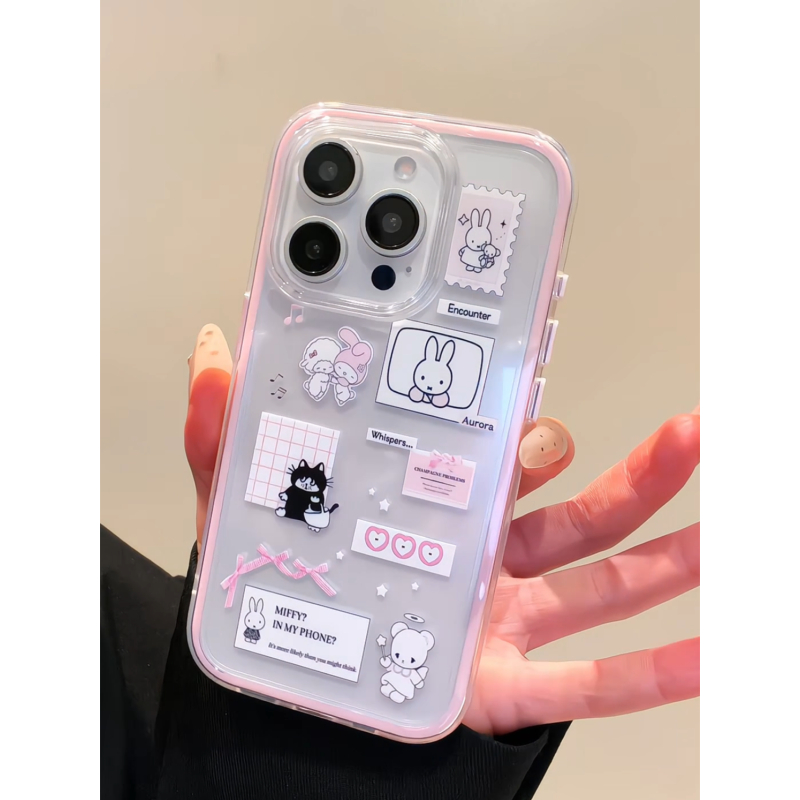 炫彩三合一适用苹果17/16pro华为vivo小米oppo手机壳爆款