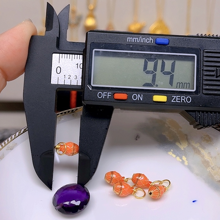 紫晶颈饰银S925镶嵌紫晶925镶嵌109