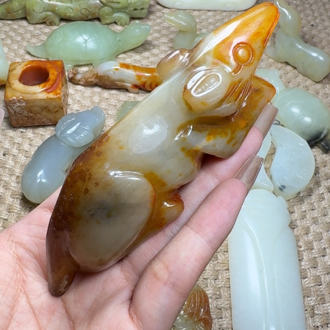 白玉菩提吊坠挂件