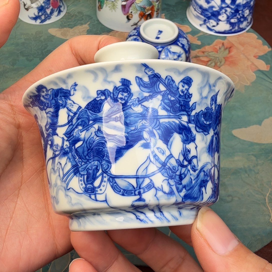 ****聪陶现代景德镇全手工全手绘陶瓷