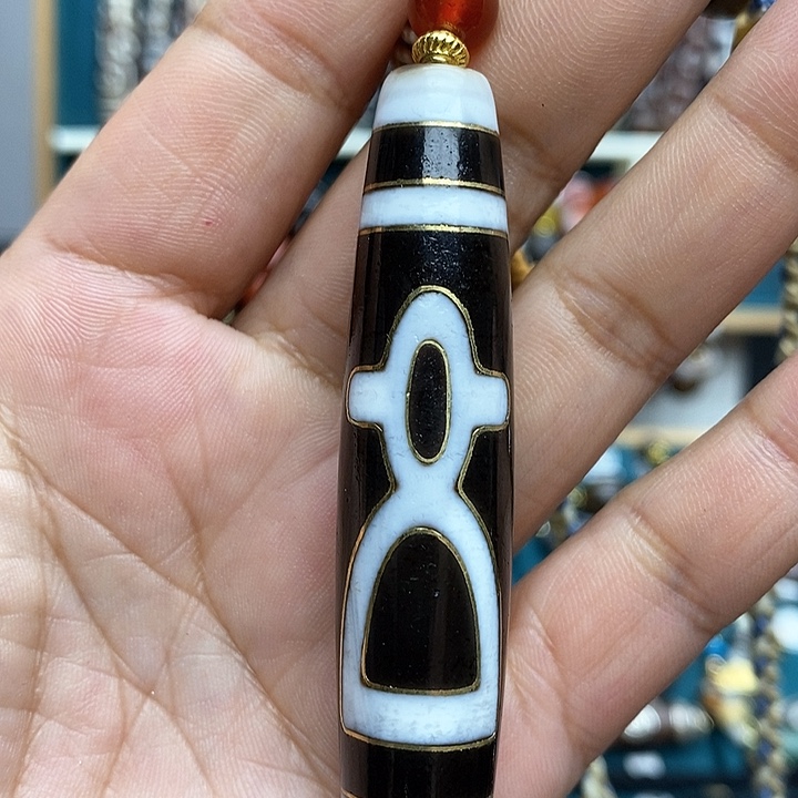 玛瑙/玉髓颈饰合金