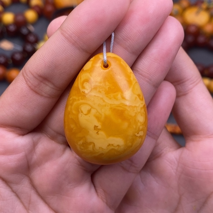 琥珀未镶嵌裸石蜜蜡L