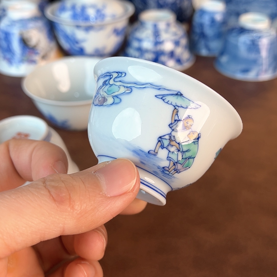 杯景德镇全手工手绘陶瓷