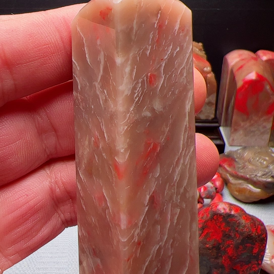 昌化石昌化鸡血石印章